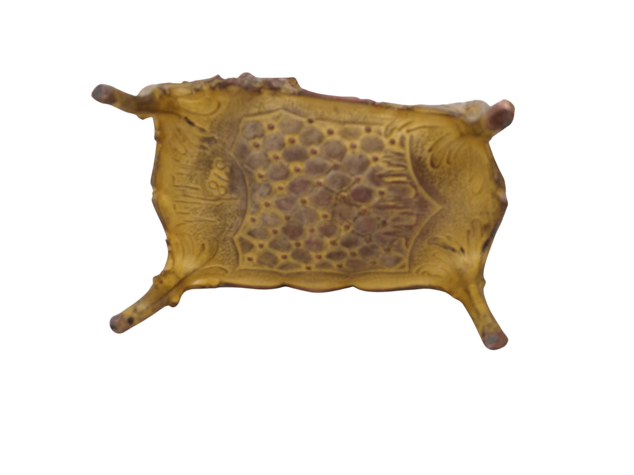 Antique French Musical Instrument Jewelry Box Miniature Etsy