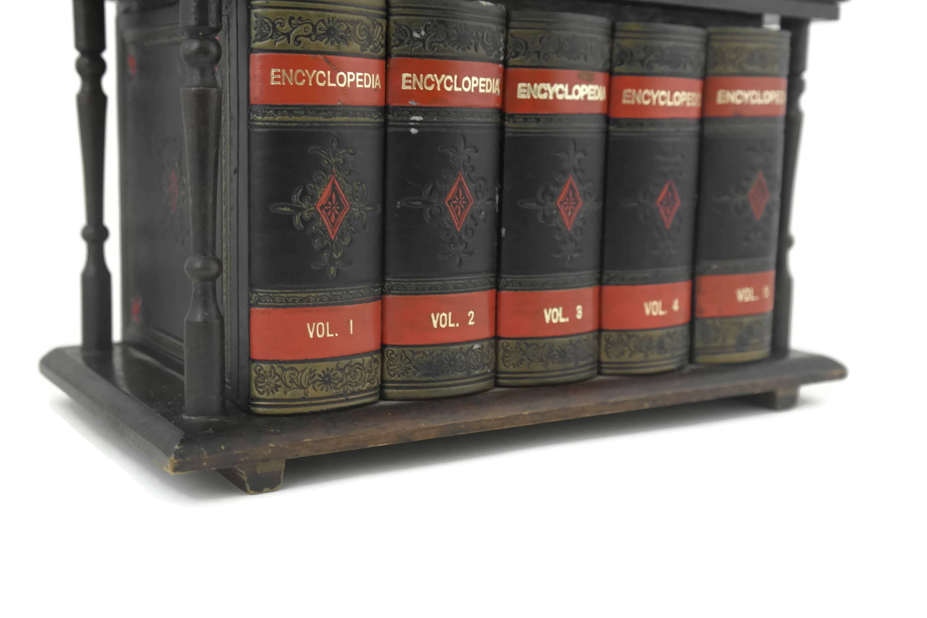 Vintage Secret Book Box. Hidden Encyclopedia Book Safe. Secret Storage