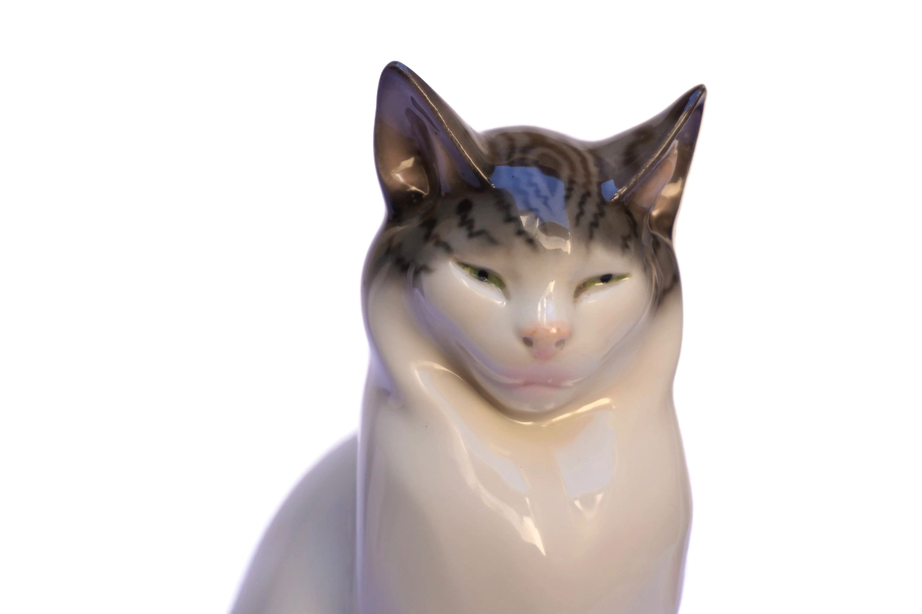 Pfeffer Gotha Porcelain Cat Figurine, Cat Lover Gift