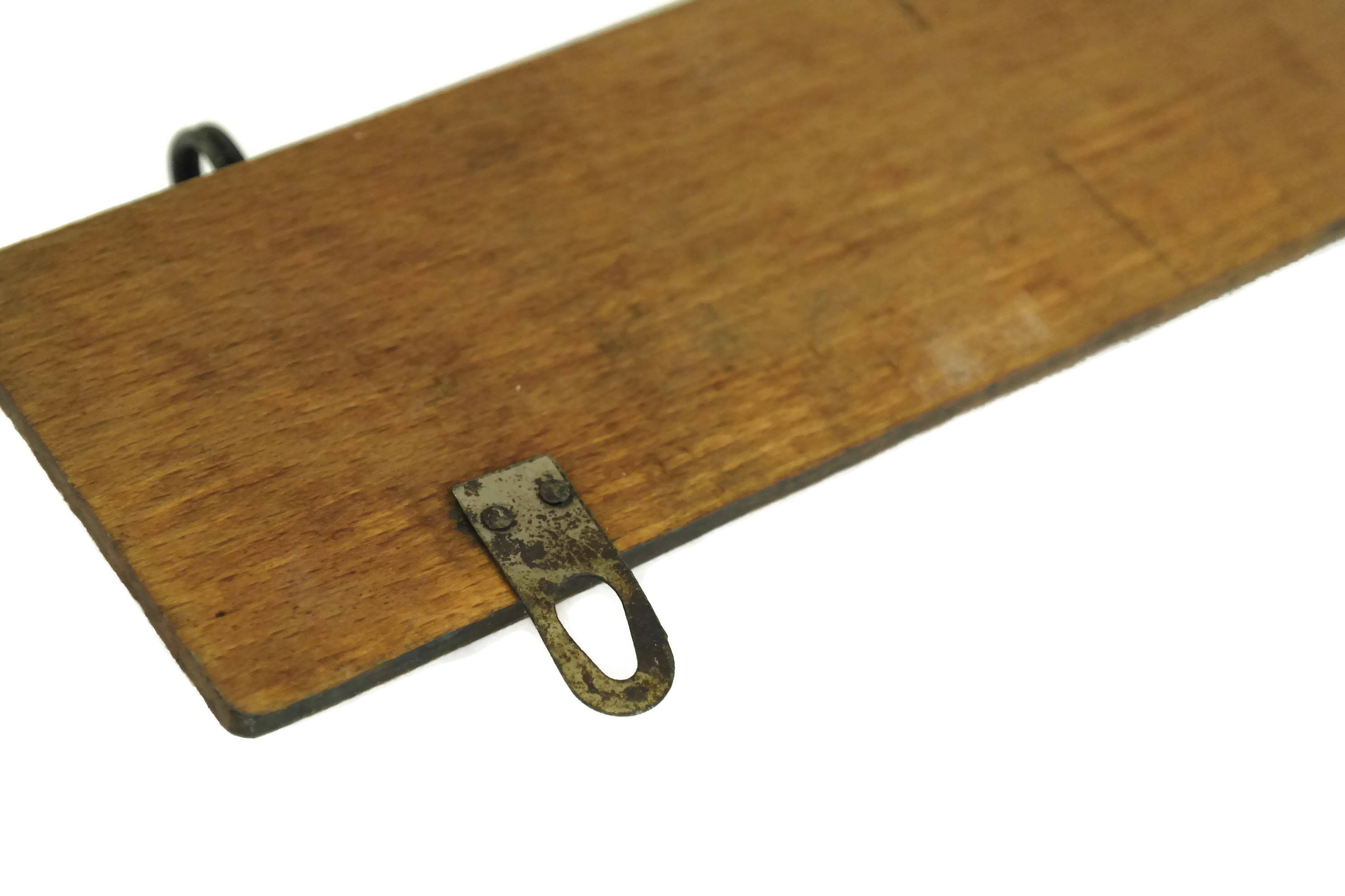 French Dish Towel Holder. Wooden Kitchen Towel Rack.