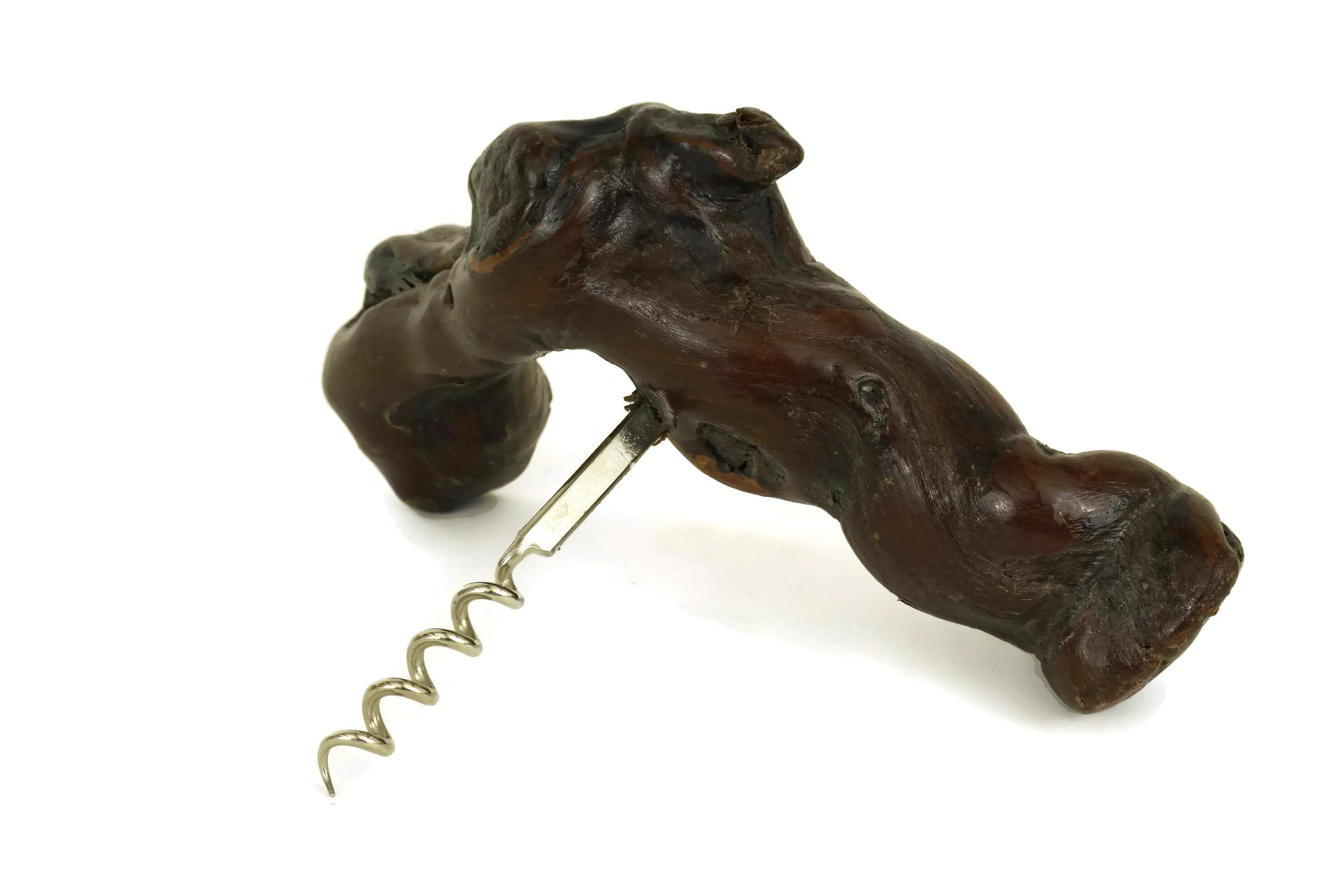 French Vintage Grapevine Wine Bottle Opener