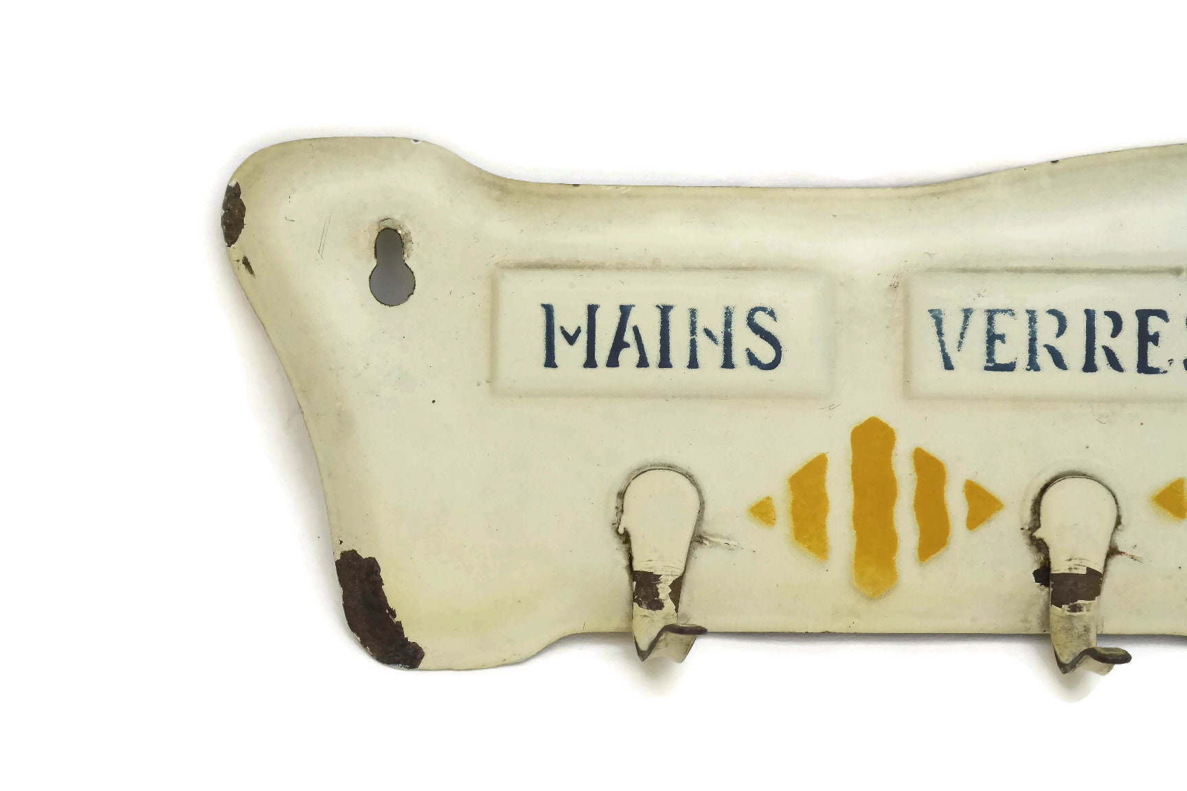 French Vintage Tea Towel Holder.