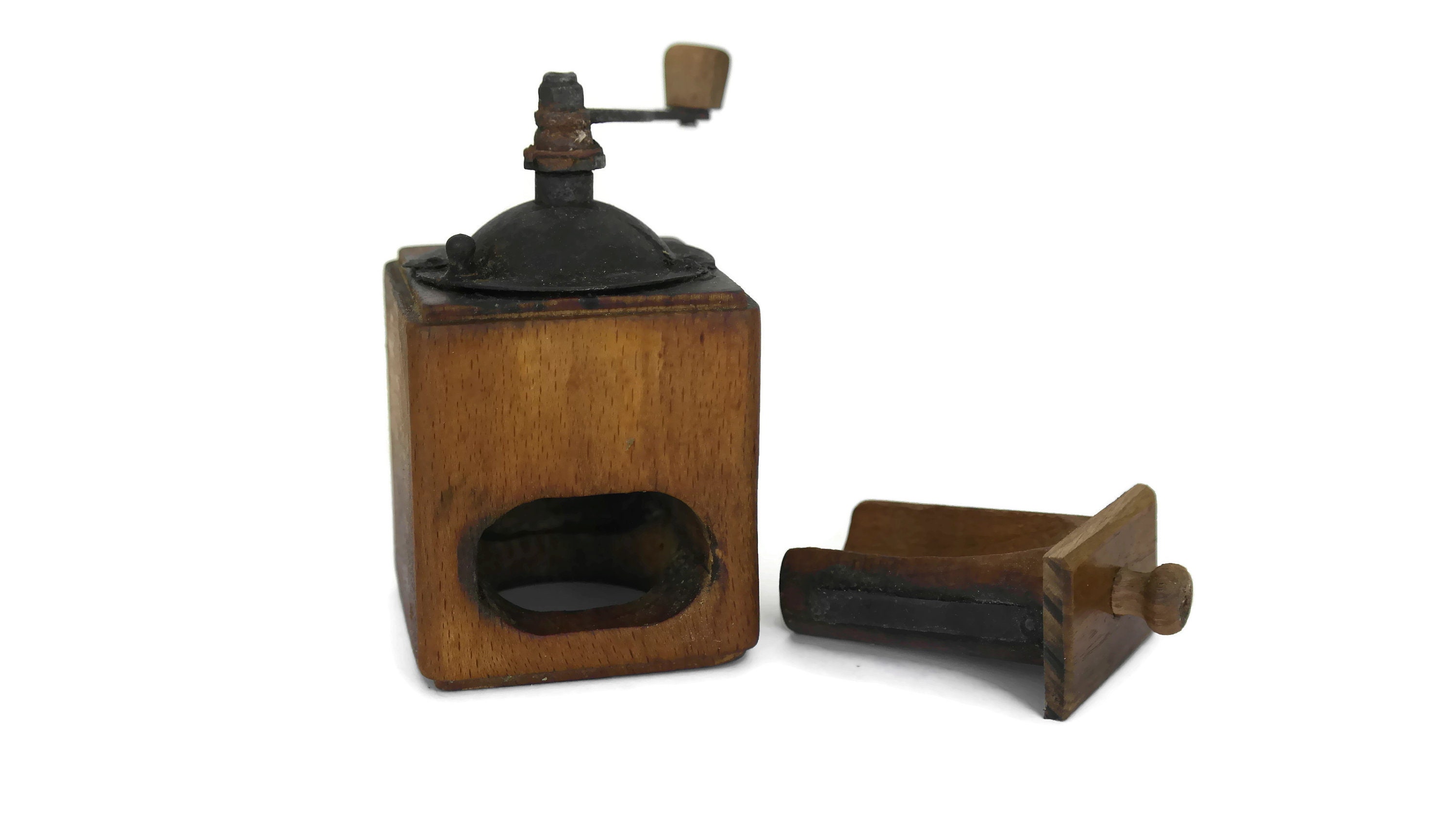 Antique French Pepper Mill