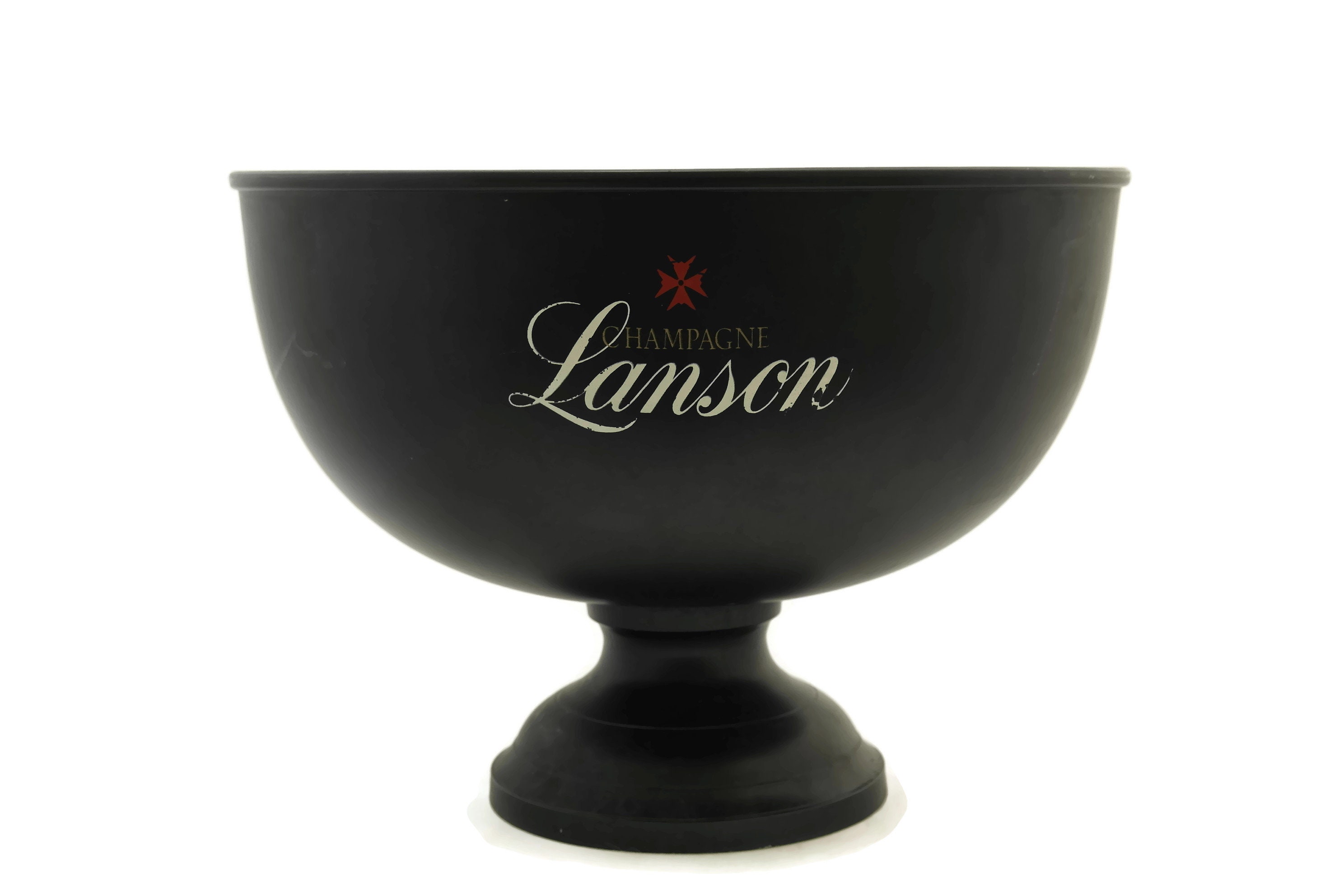 French Lanson Champagne Ice Bucket, Vintage Champagne Cooler, New Year