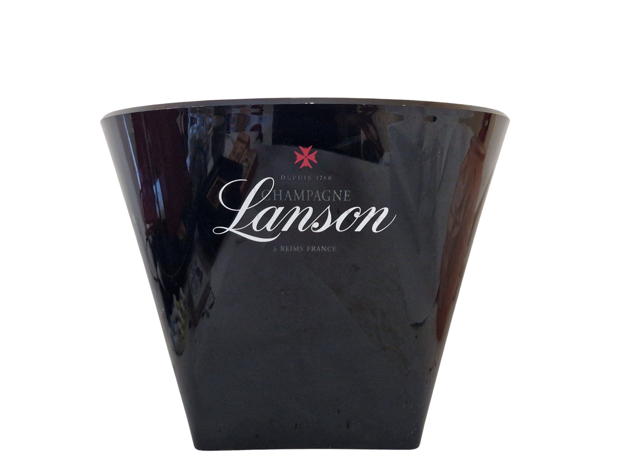 French Lanson Champagne Ice Bucket Chiller, Champagne Bath Cooler