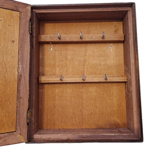 Entryway and Kitchen Wooden Key Holder Cabinet