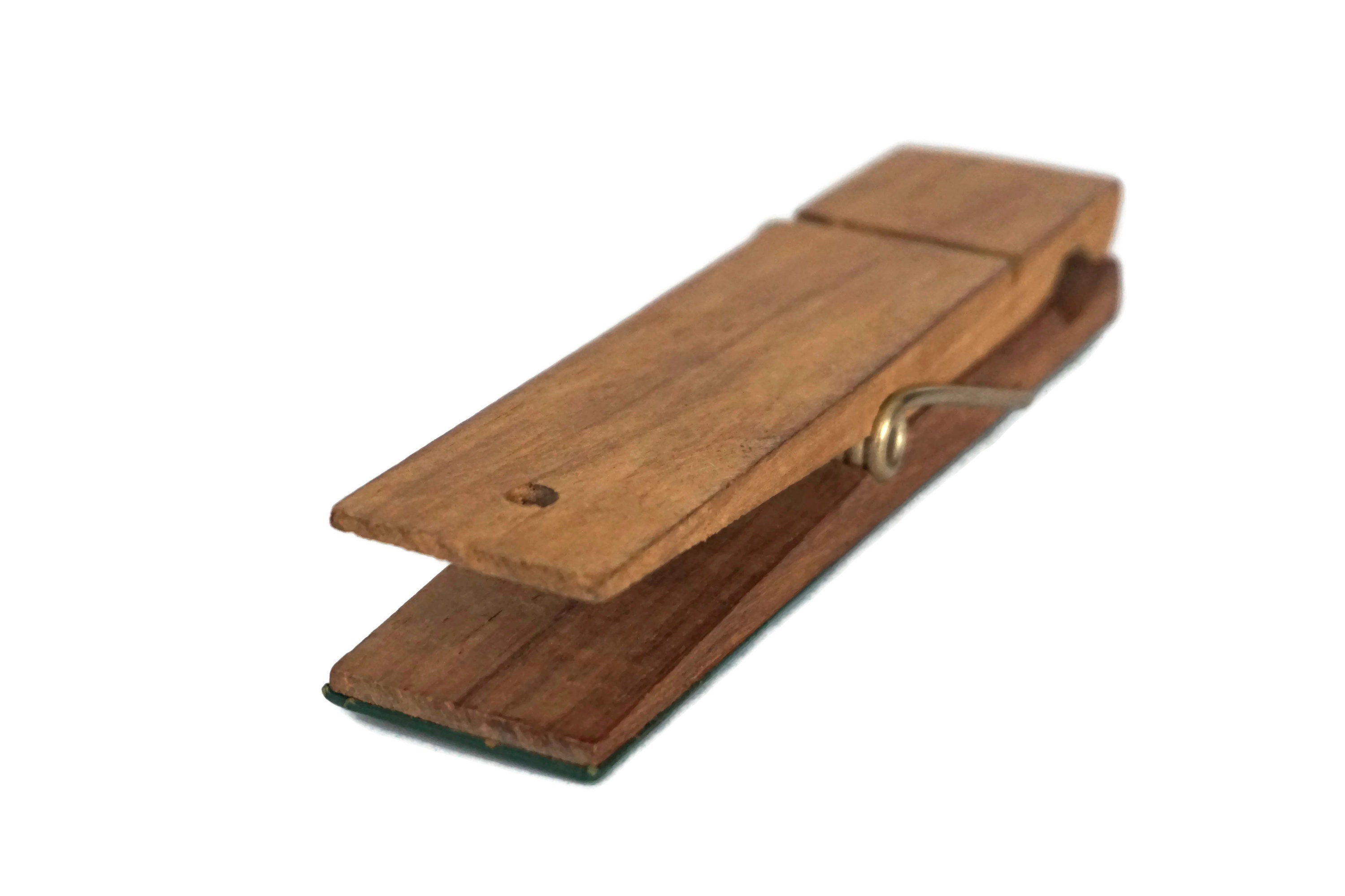 Giant Clothes Pin Letter & Paper Holder, French Vintage Mail and Bill