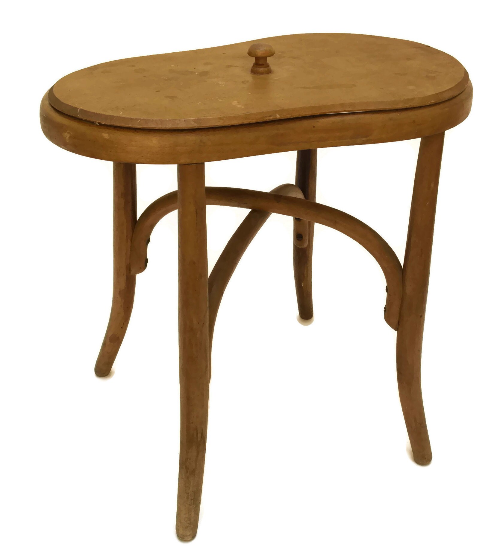 Antique French Bentwood Bidet.