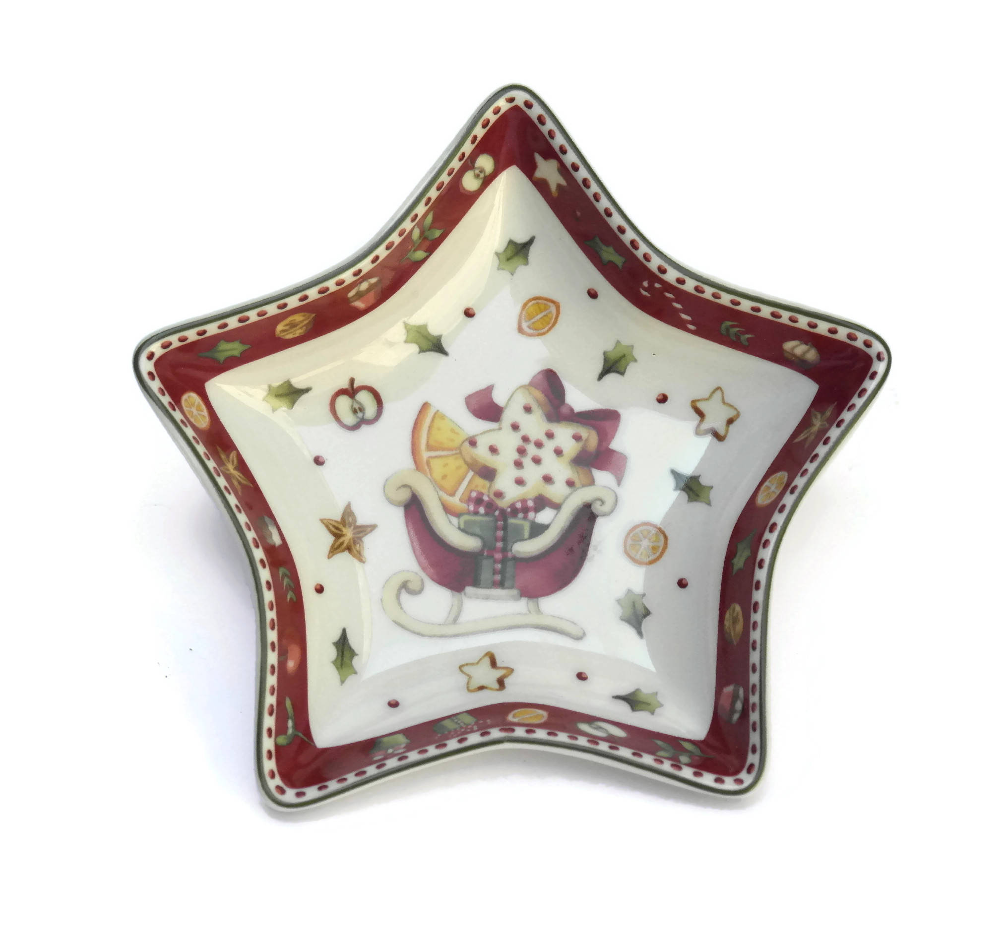 Villeroy and Boch Christmas Toy Delight Star Dish.