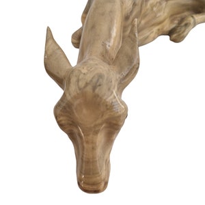 Ceramic Resting Deer Statue