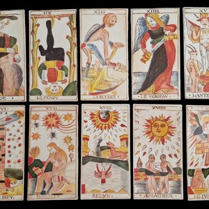 Vintage Nostradamus Tarot