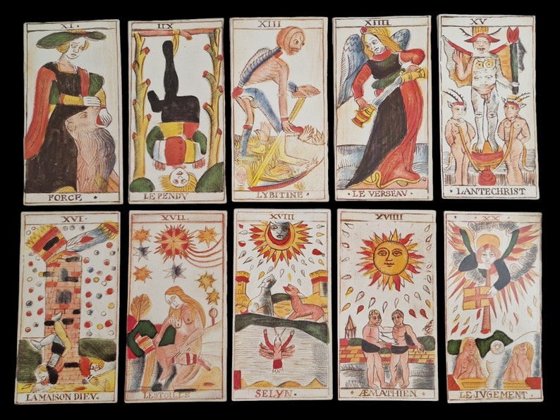 Vintage Nostradamus Tarot