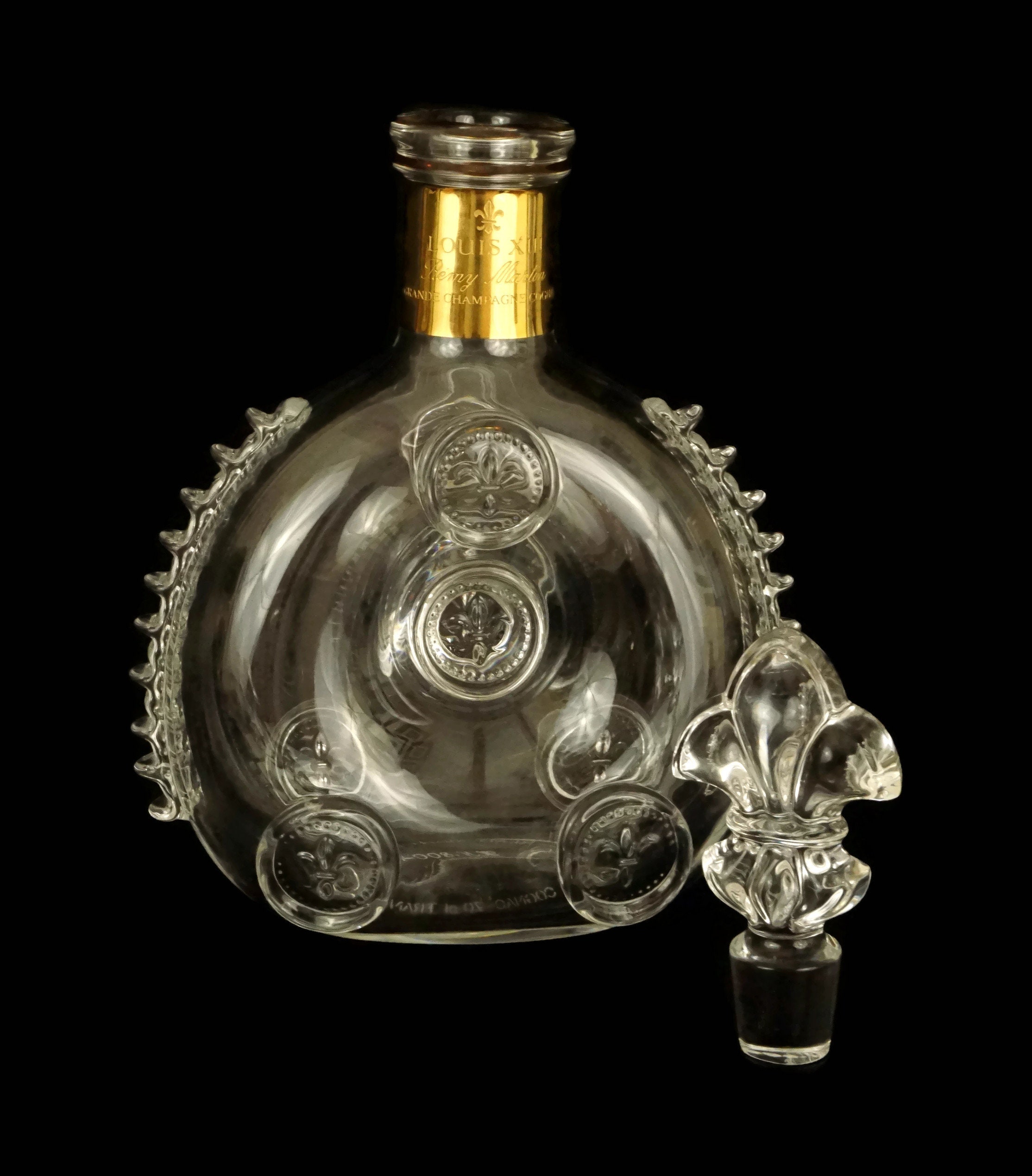 Remy Martin Cognac Decanter by Sevres Crystal, Vintage French Louis
