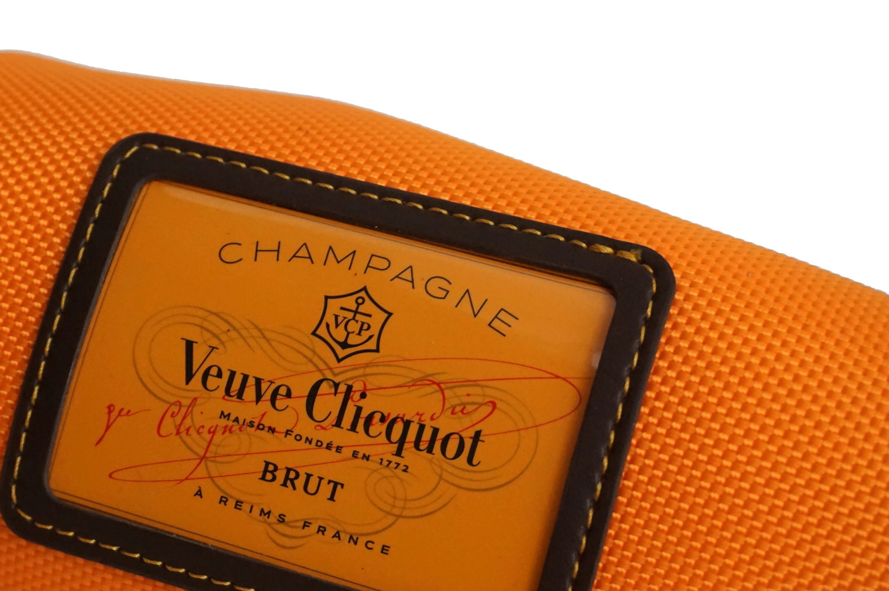 Veuve Clicquot Champagne Bottle Chiller, French Bubbly Bar Decor