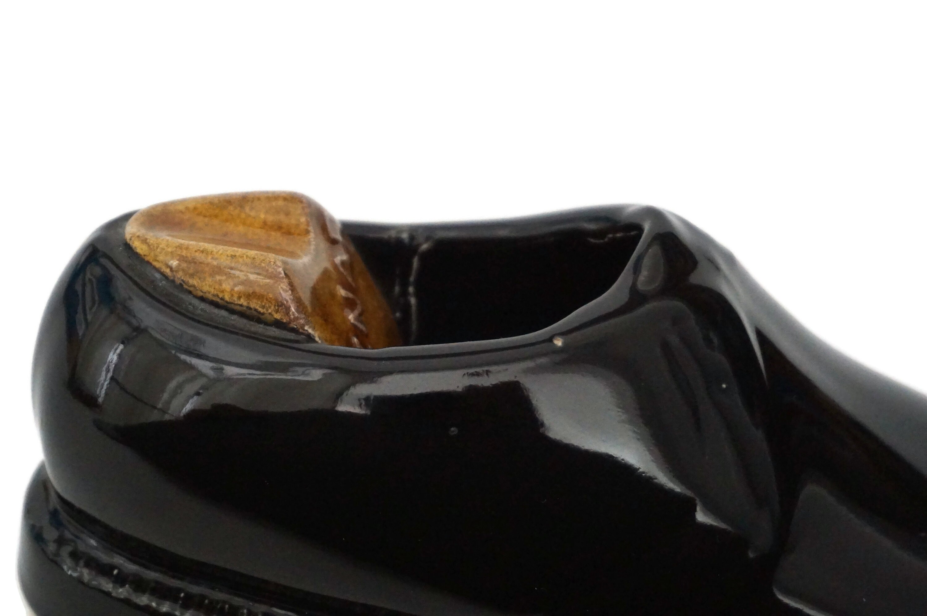 Reserved for Mid Century Ceramic Shoe Ashtray, Miniature French