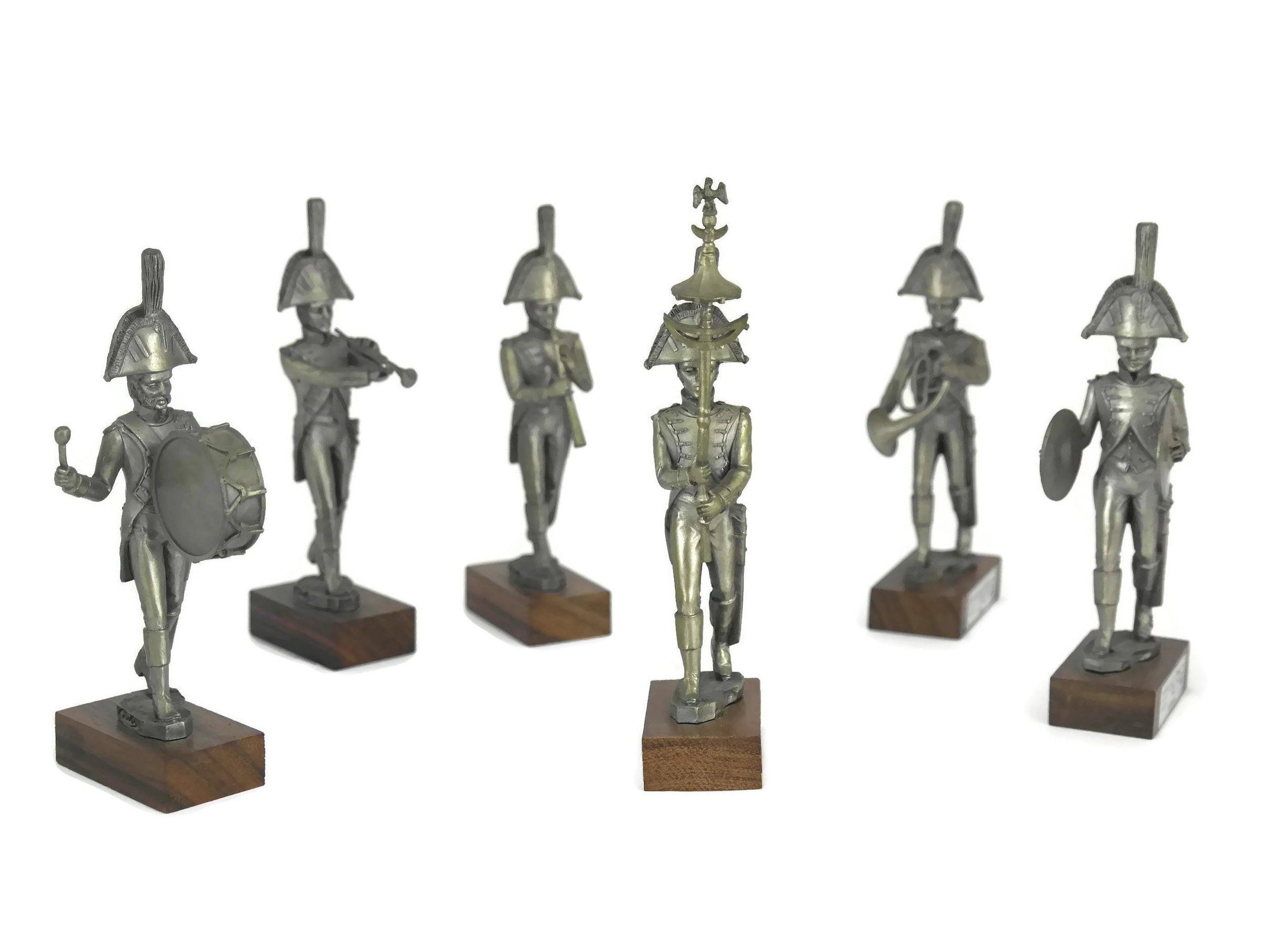 Pewter Military Figure Soldier Figurine French Empire Marechal Ney