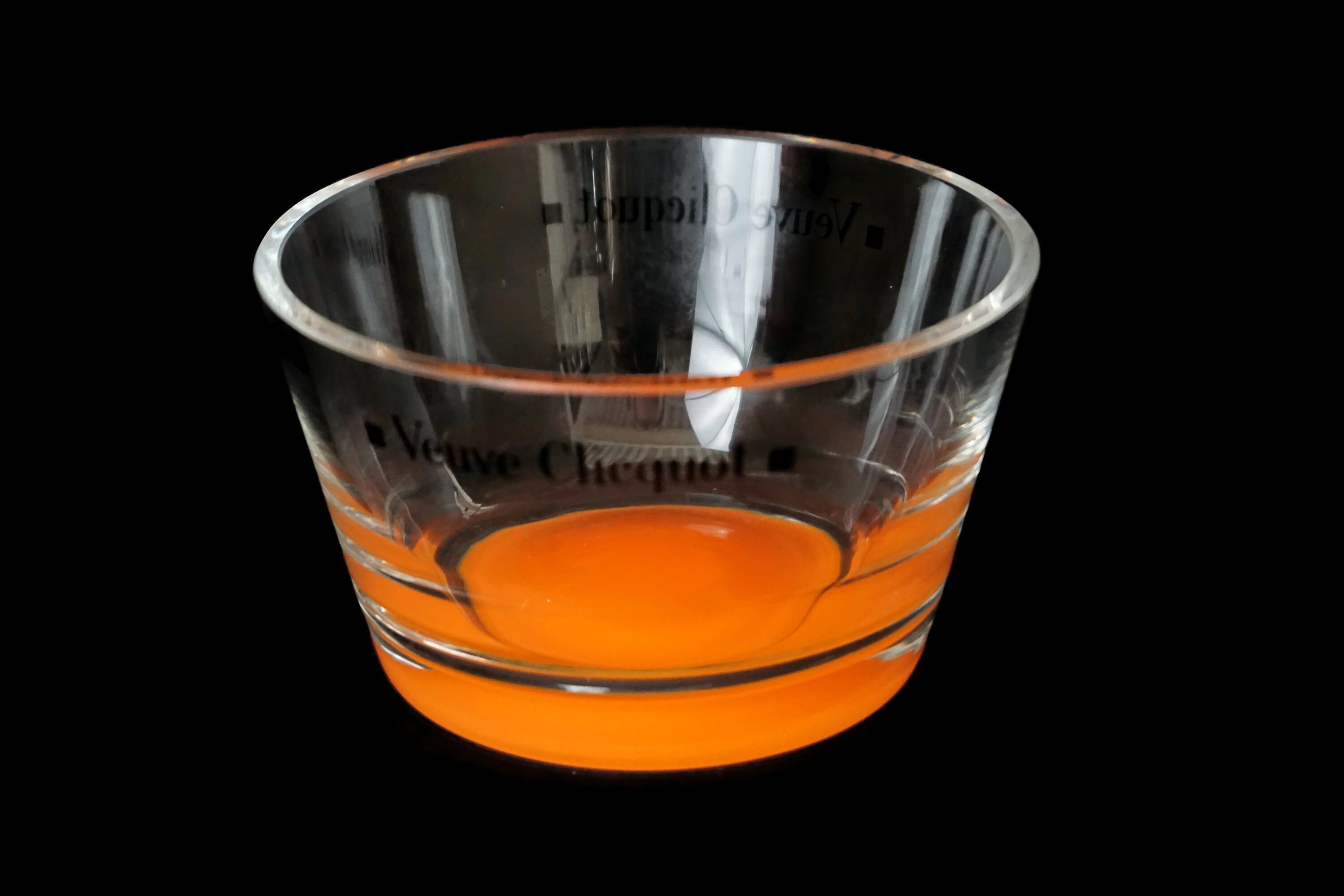 Veuve Clicquot Champagne Nut Bowl, Vintage French Olive Dish