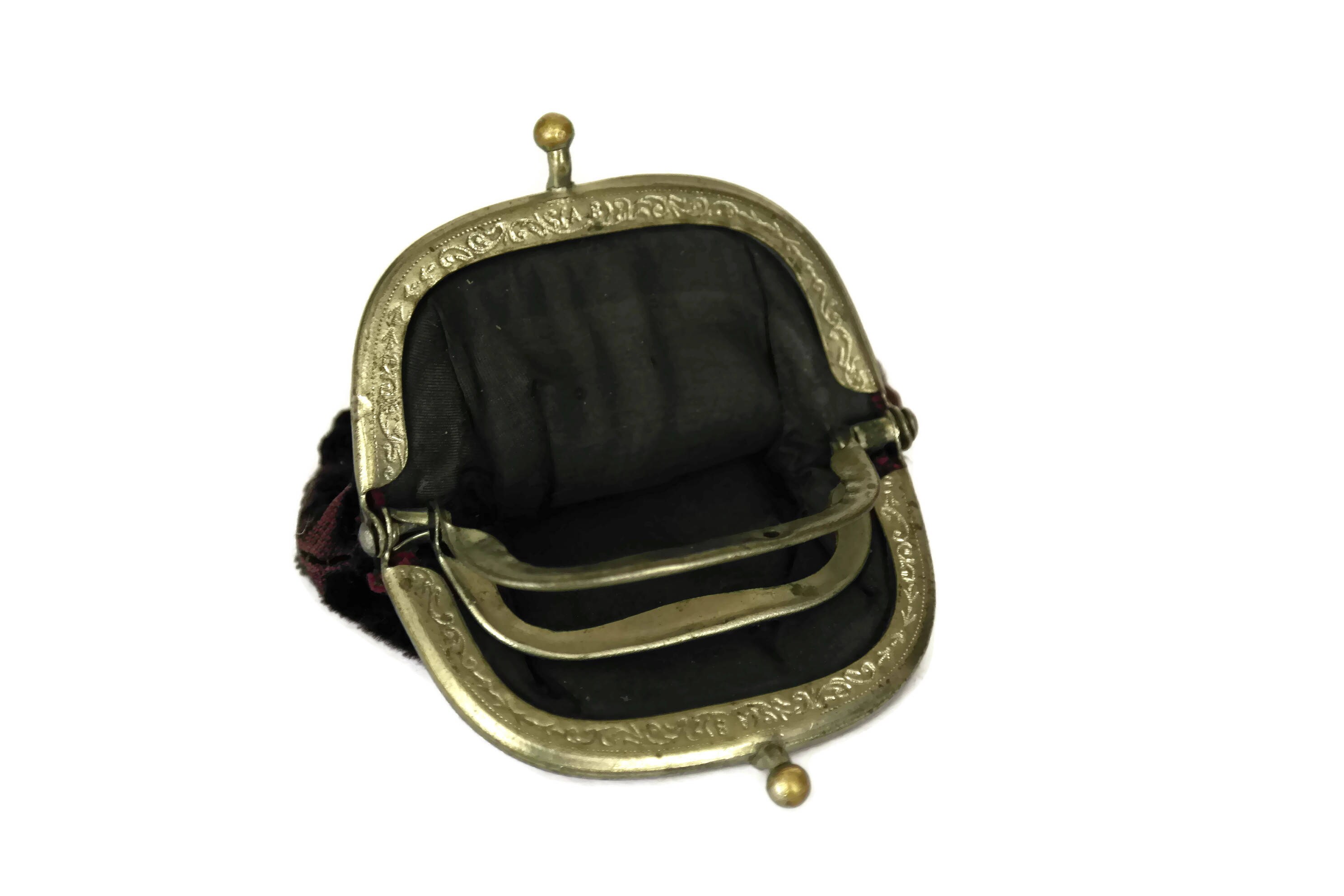 velvet coin purse