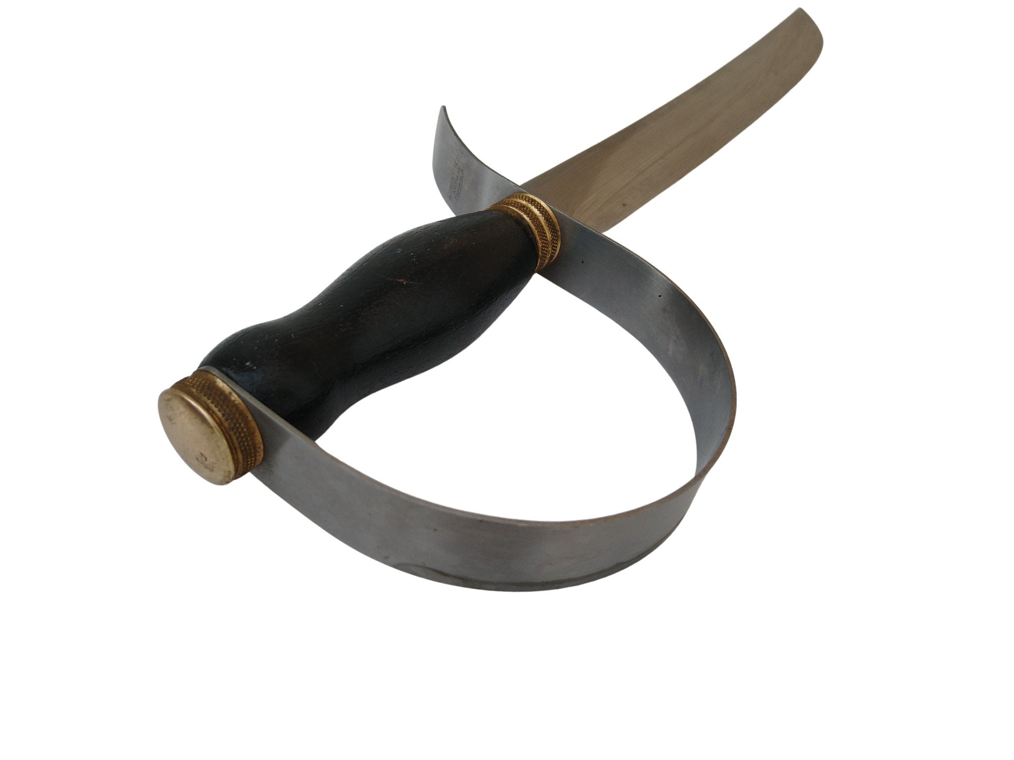 French Champagne Saber, Vintage Wine Bottle Handled Sword