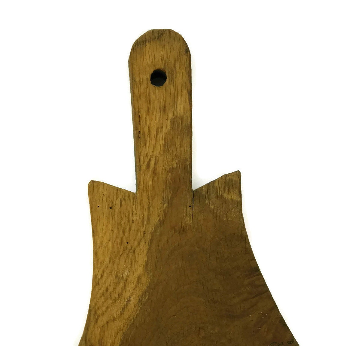 Rustic French Chopping Board. Large Antique Wood Cutting Board. Country