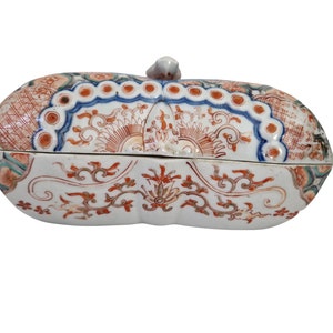 Antique Imari Butterfly Dish