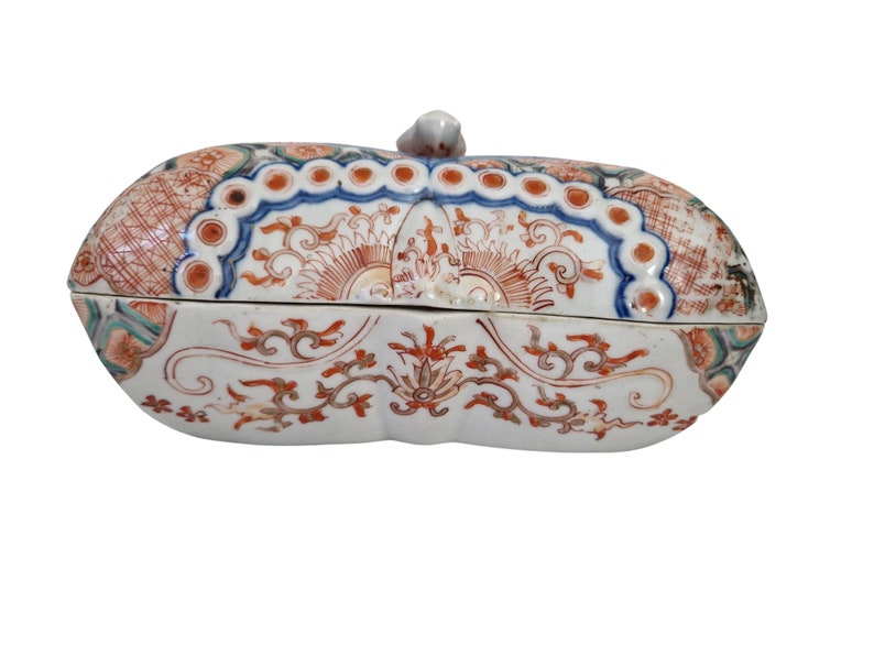 Antique Imari Butterfly Dish