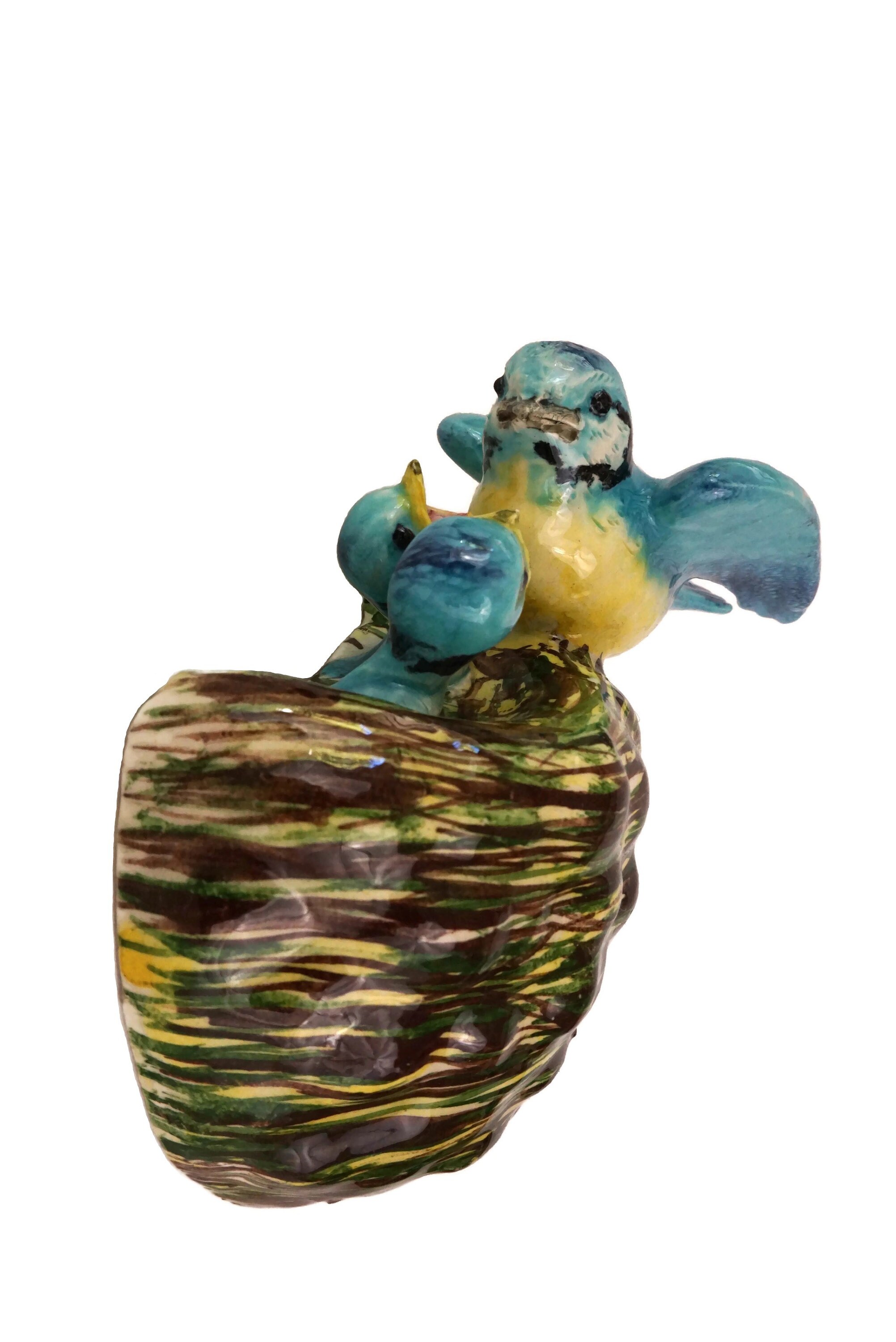 metal bird figurine home decor accent set of 3