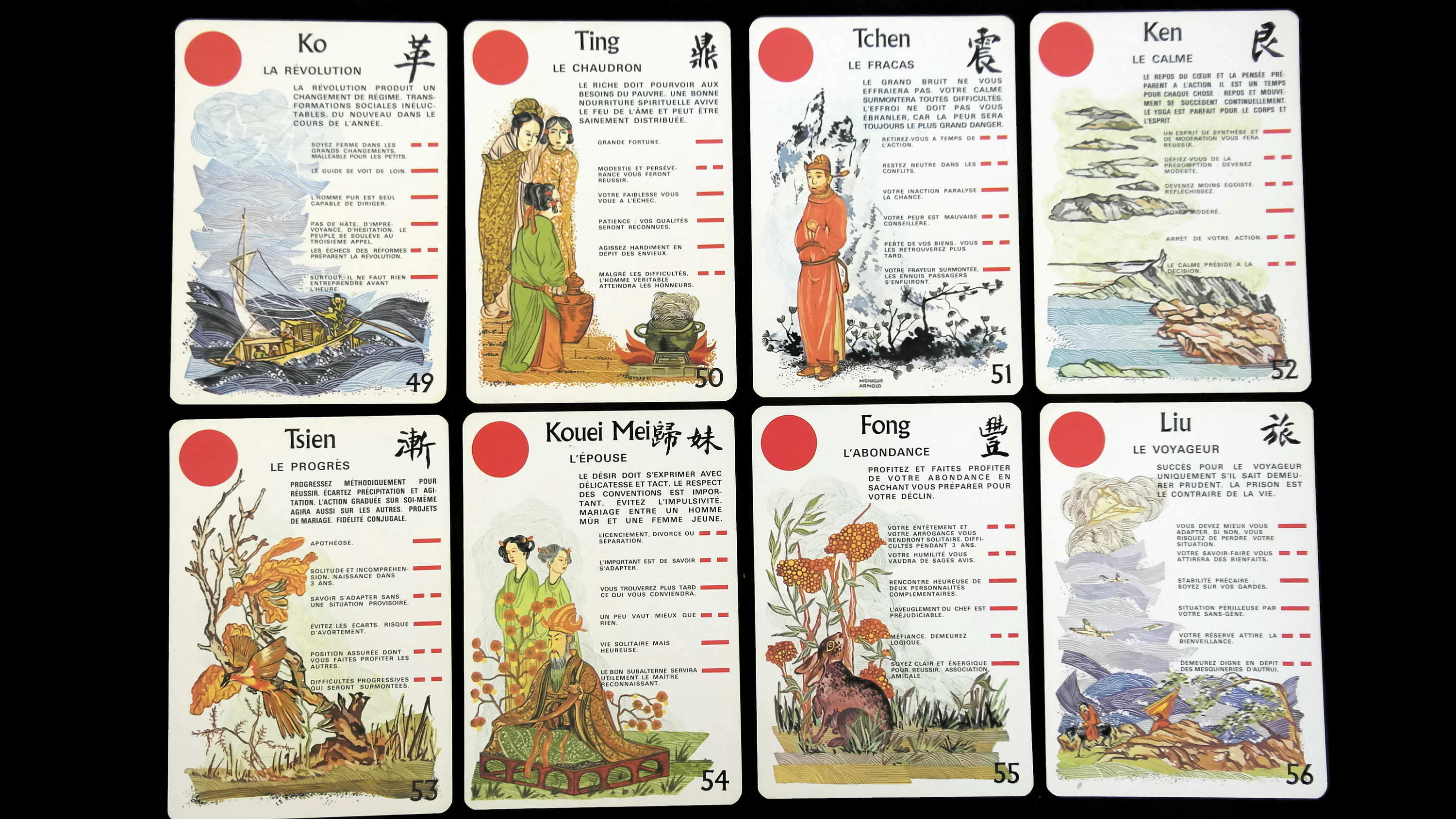 IChing Oriental Tarot Deck Cards by Paul Iki, Chinese YiKing Oracle