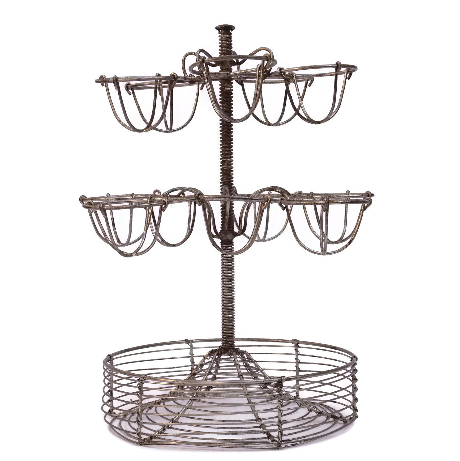 Vintage French Wire Egg Holder