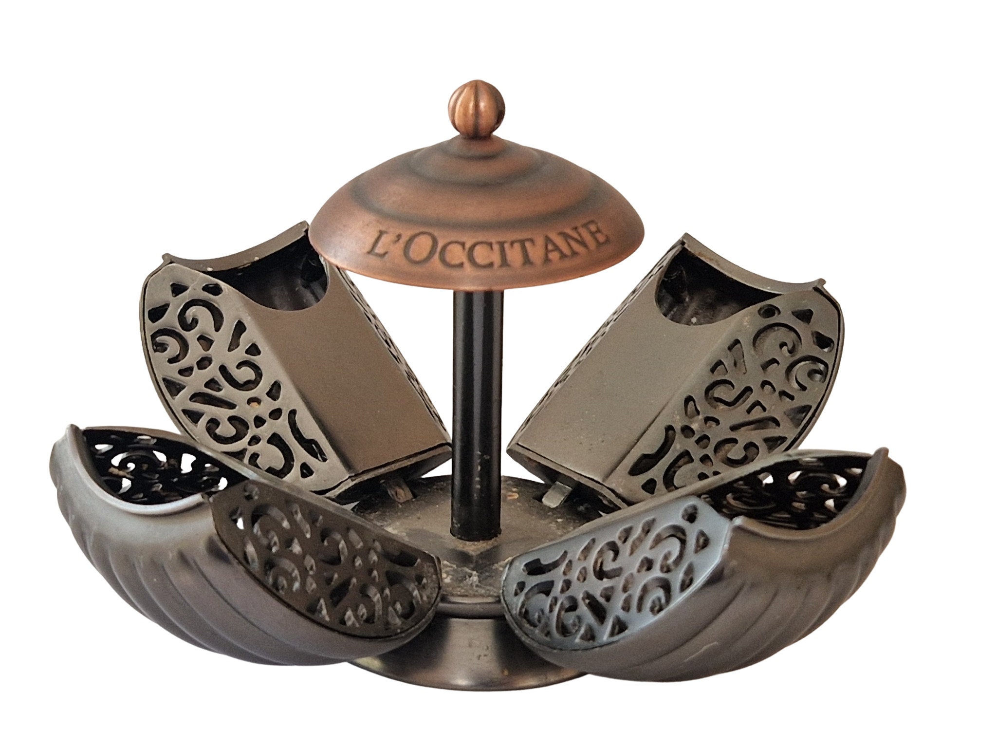 L'Occitane Pomander Metal Potpourri Holder, French Fragrance Diffuser
