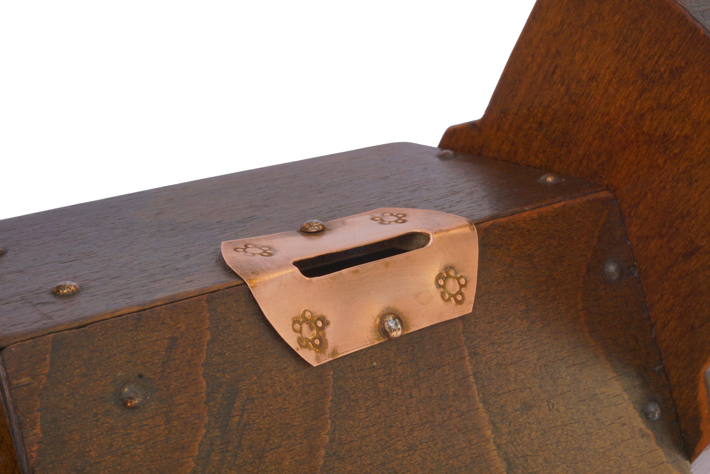 RESERVED for Robert. Wooden Church Collection and Donation Money Box