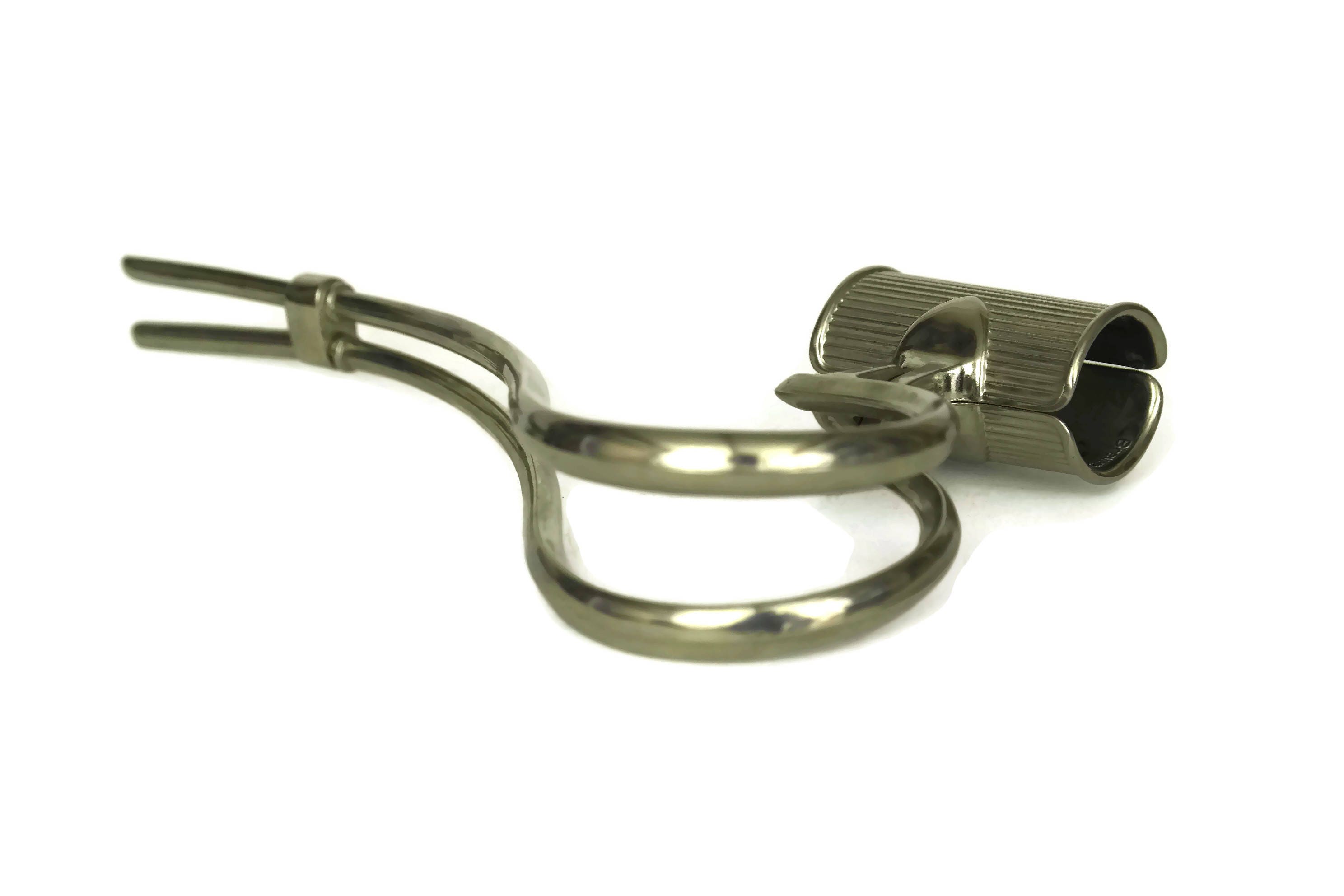 Wine Bottle Holder & Pourer Handle. Vintage Barware Decor. Wine Lover