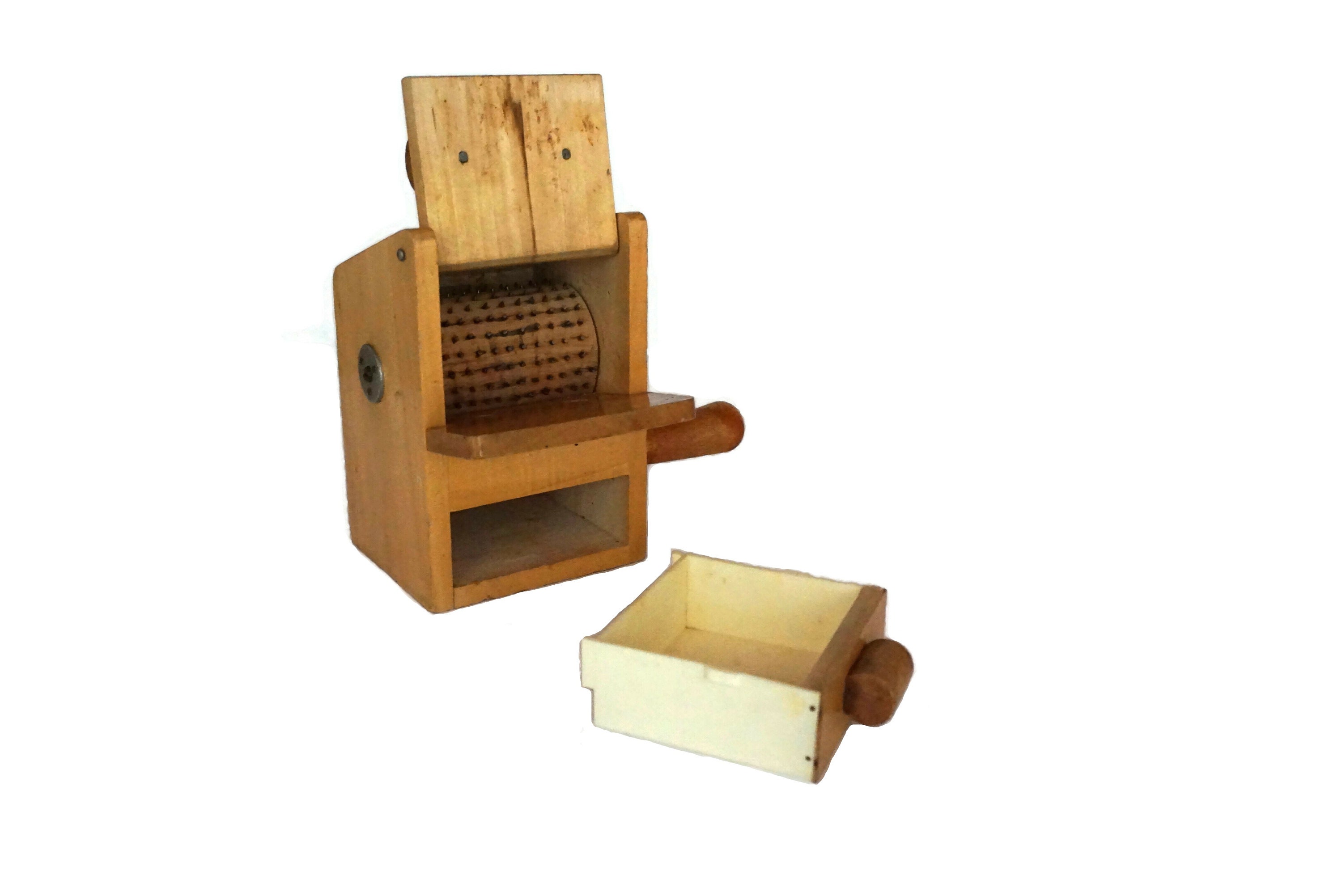 Vintage Italian Parmesan Cheese Grater, Retro MidCentury Kitchen Decor