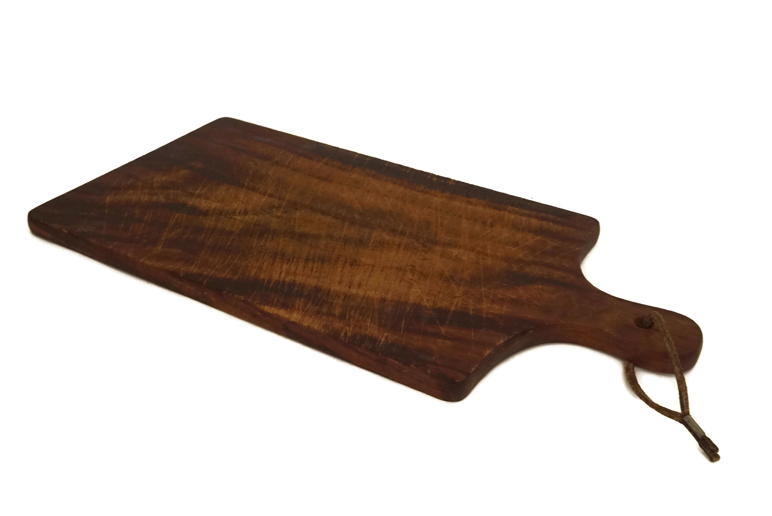 Rustic French Cutting Board, Antique Wood Chopping Board, Country Kitchen Decor