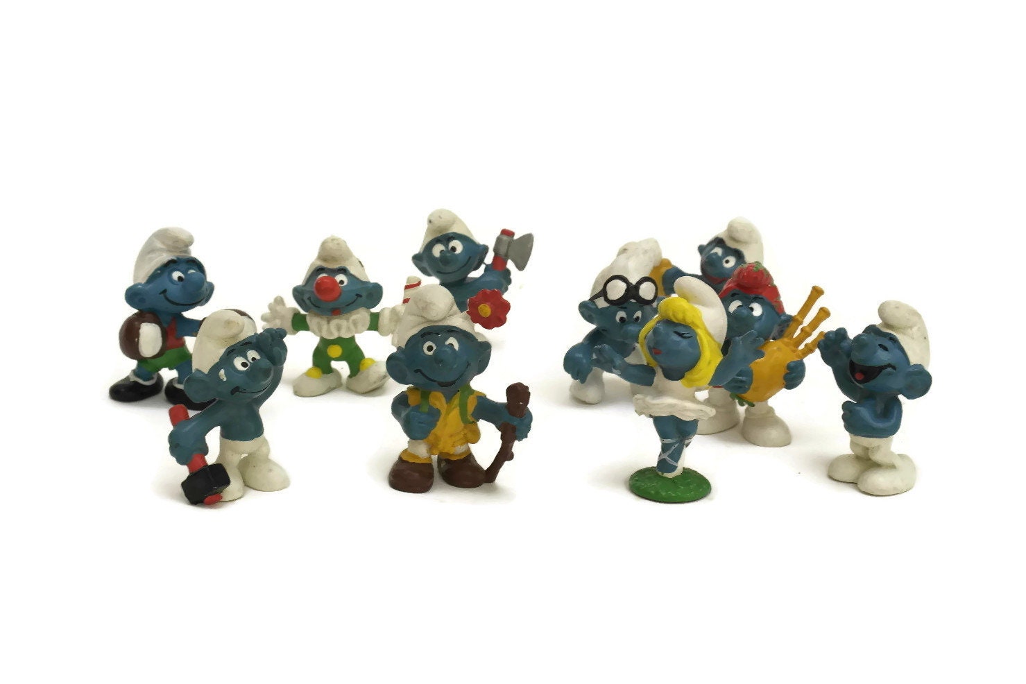 original smurf figurines