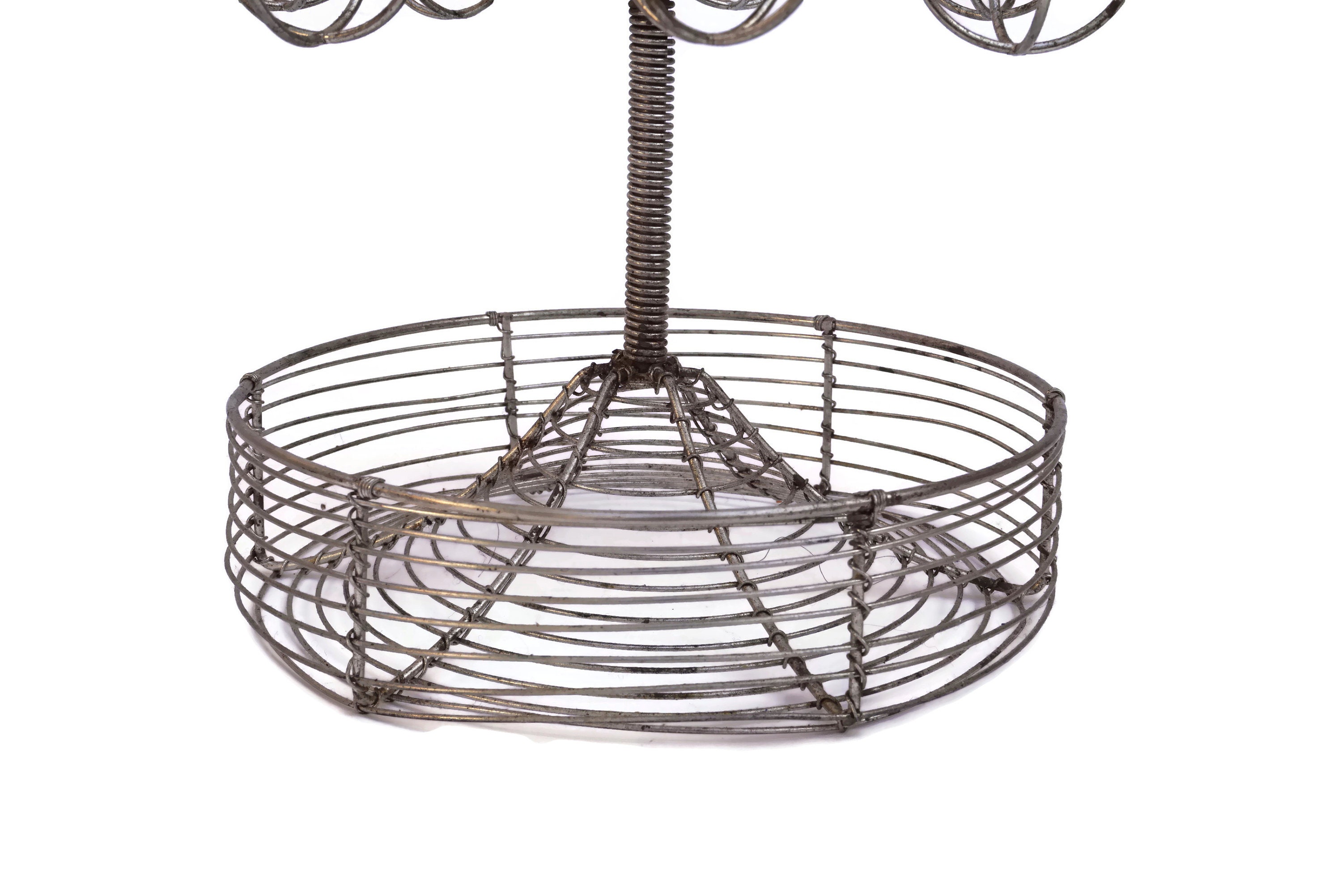 Vintage French Wire Egg Holder