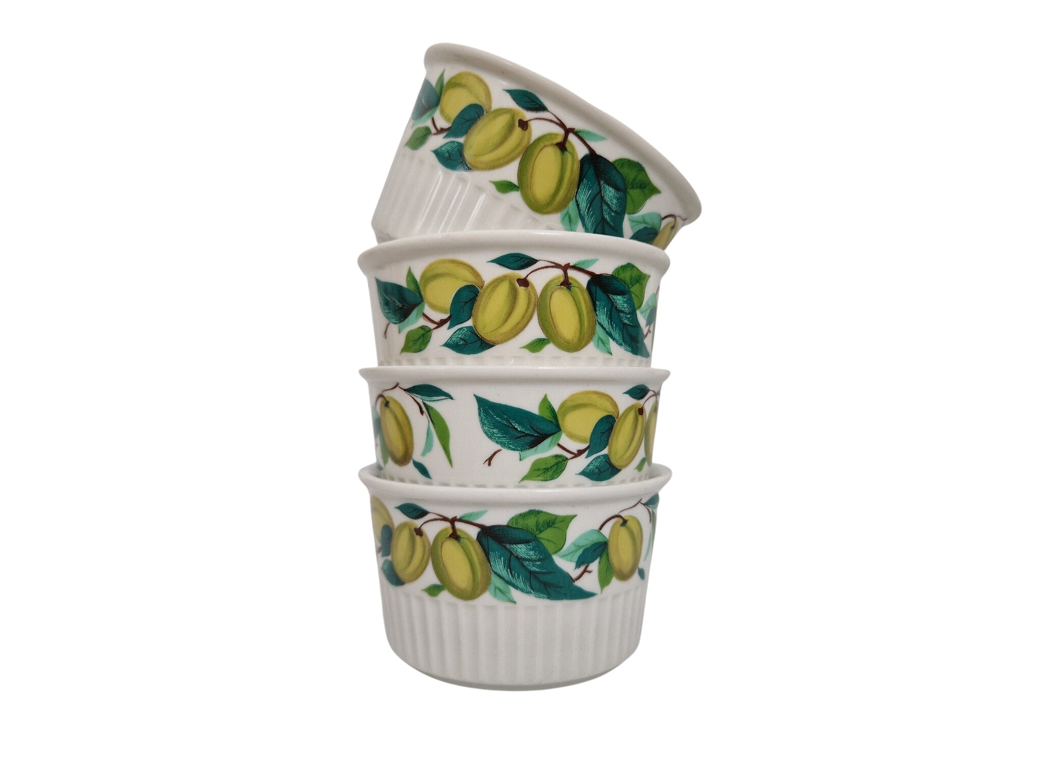 Villeroy and Boch Ramekin Bowls, Set of 4 Small Souffle Dishes with