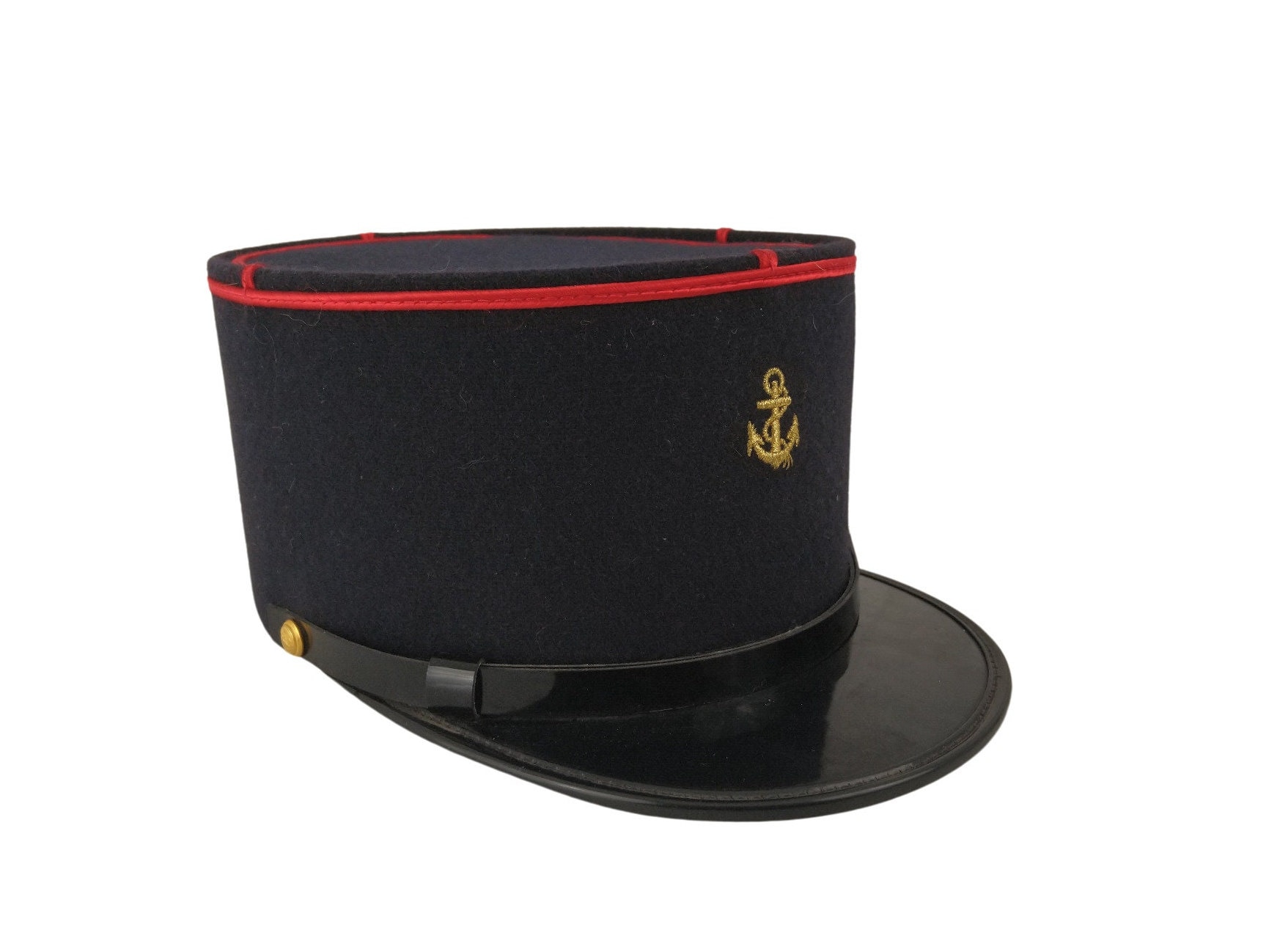 Vintage French Gendarme Hat Army 