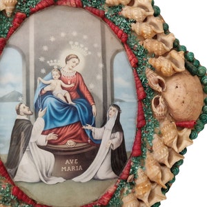 Lady of Pompeii Religious Souvenir