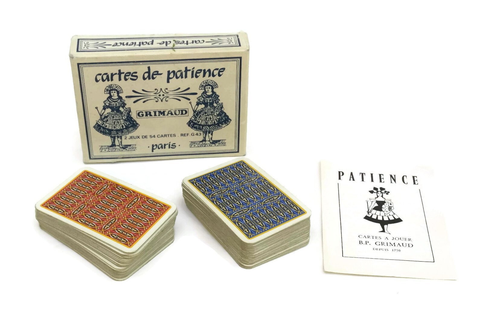 Deck of Patience Cards.