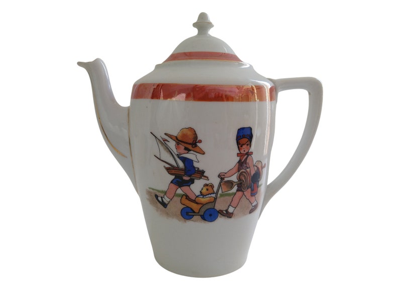 Art Deco Lusterware Teapot