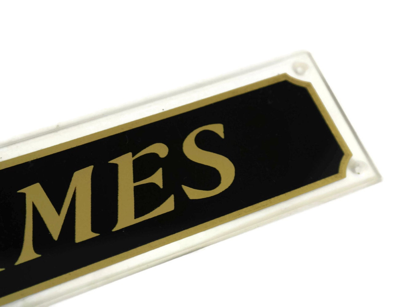 Vintage French Bathroom Door Sign. Female Toilet Sign. Retro French Sign.