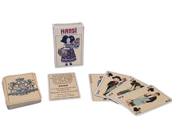 French Alsatian Playing Cards Deck with Hansi Illustrations by Grimaud, Jean-Jacques Waltz Designs