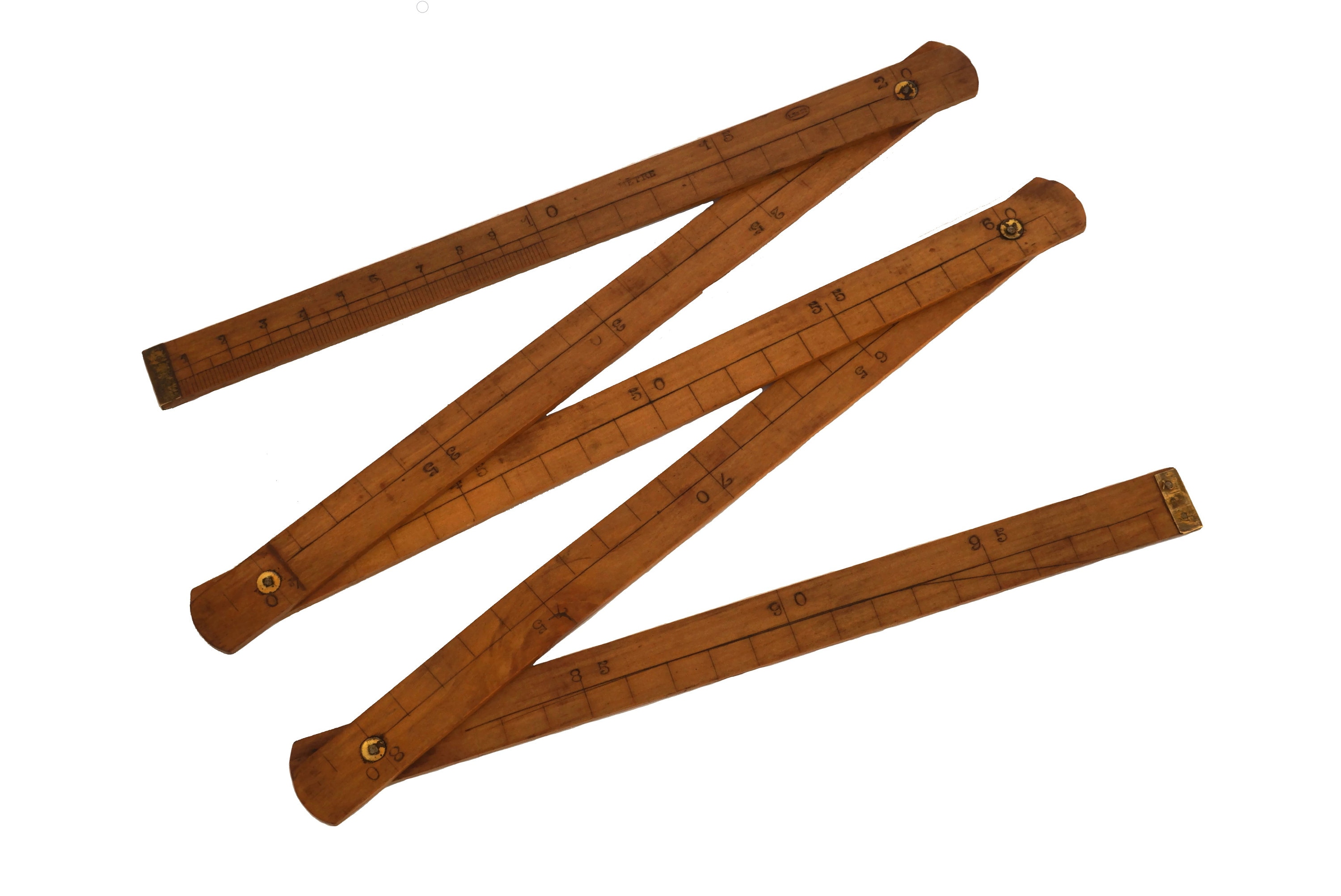 Office Vintage French Folding Ruler Office & School Supplies Home