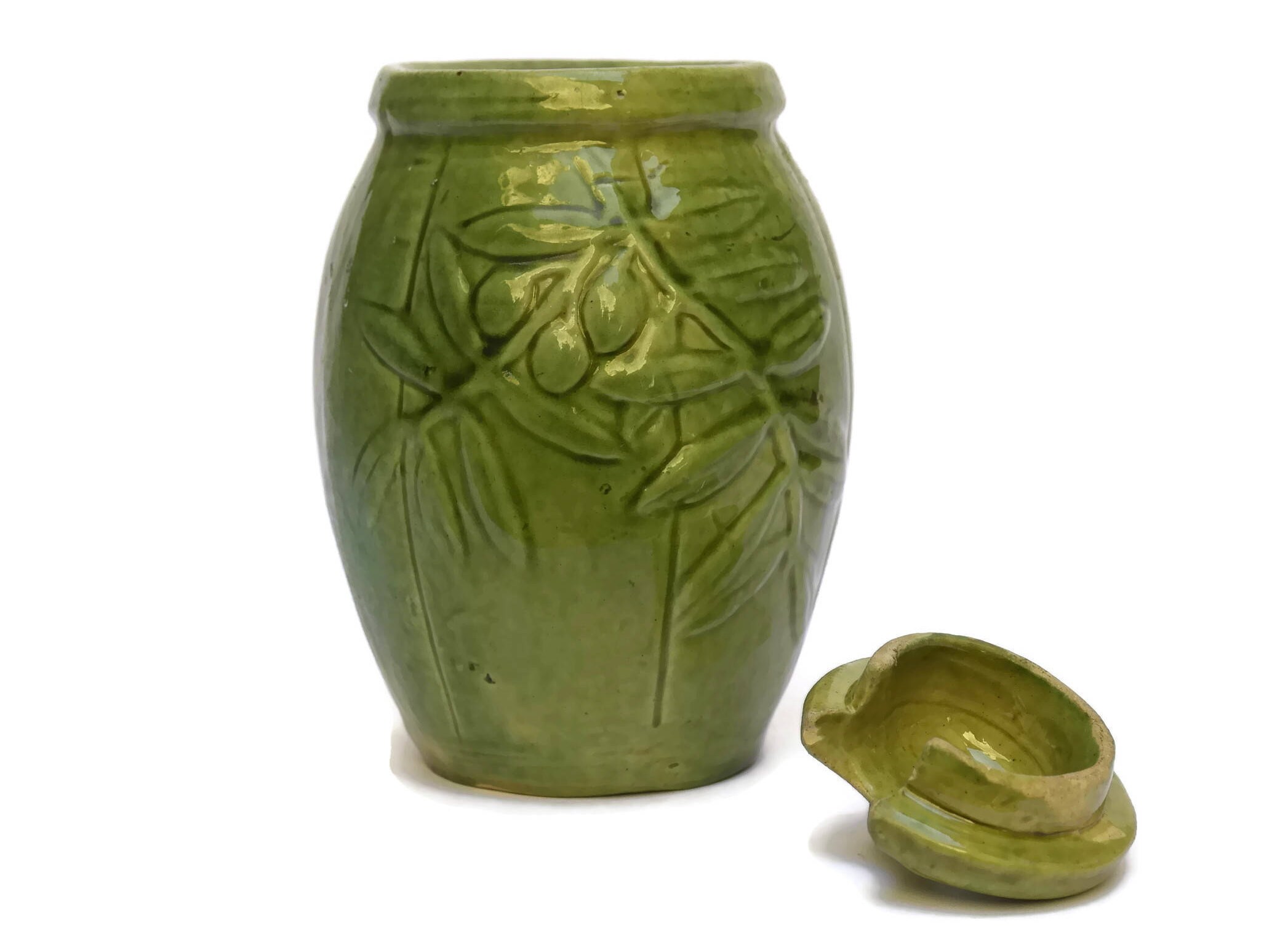 French Olive Jar.