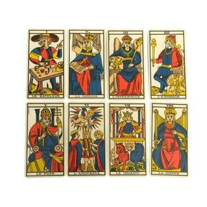 Vintage French Fortune Telling Cards