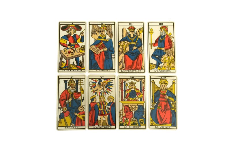 Vintage French Fortune Telling Cards