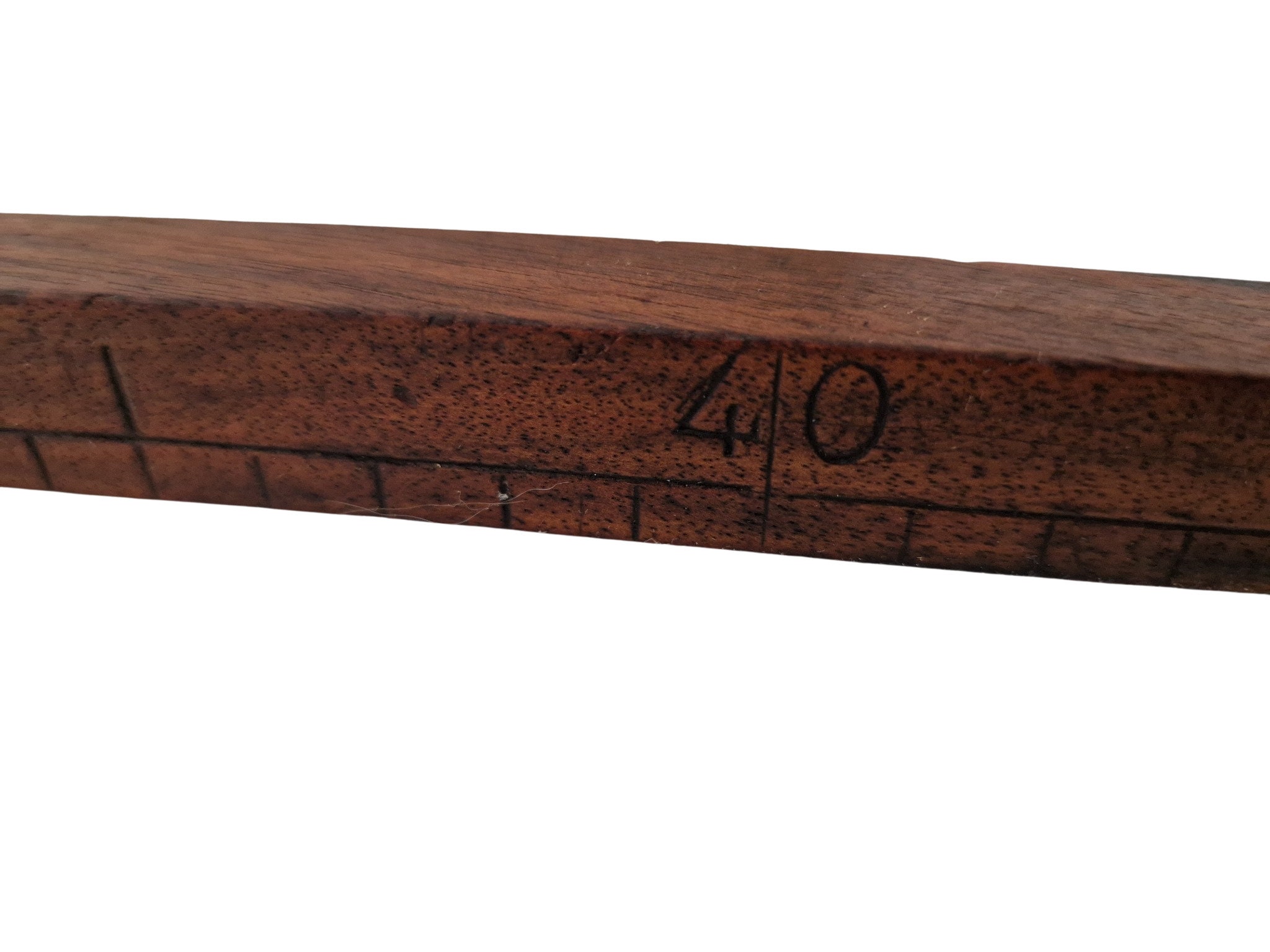 Half Meter Stick, Hardwood 50cm with Vertical Reading Graduated in