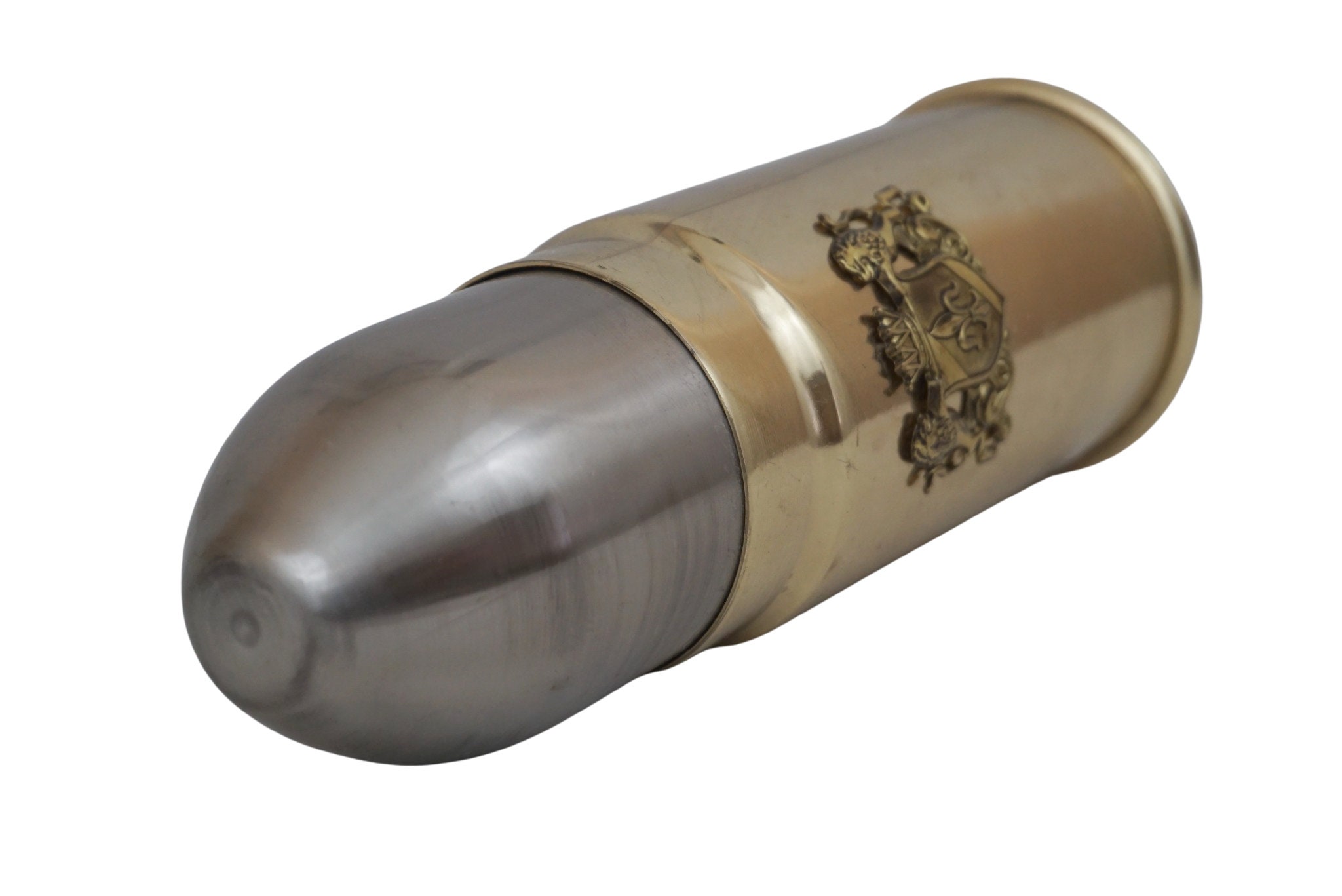 Mid Century Keiwa Bullet Shell Tabletop Cigarette Dispenser, Vintage