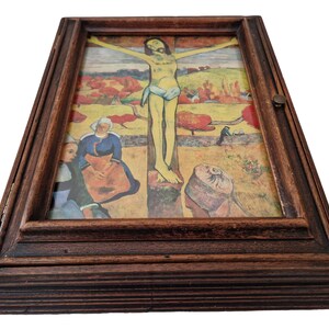 Paul Gauguin Yellow Christ Art Print